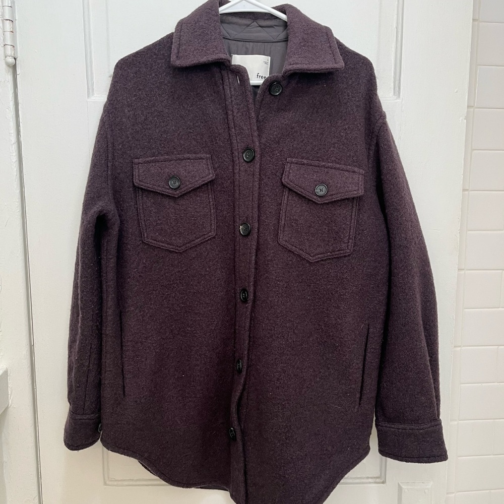 Aritzia Wilfred Free The Ganna Shirt Jacket